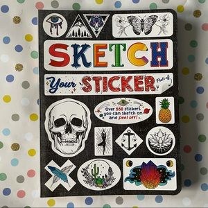 Sketch Your Sticker Activity Art Book